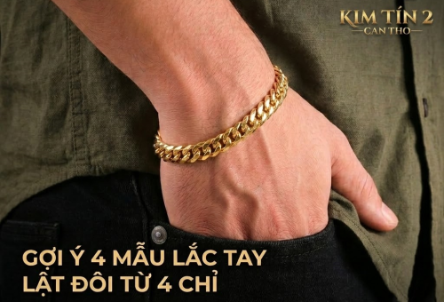 Gợi Ý 4 Mẫu Lắc Tay Lật Đôi Dành Cho Nam Từ 4 Chỉ