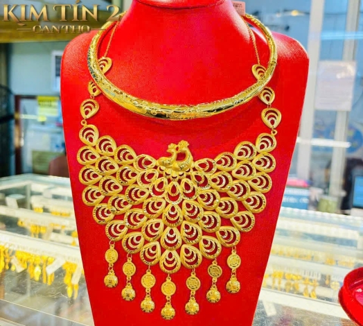 Dây Chuyền Cưới Phượng Hoàng 8 Chỉ 10
