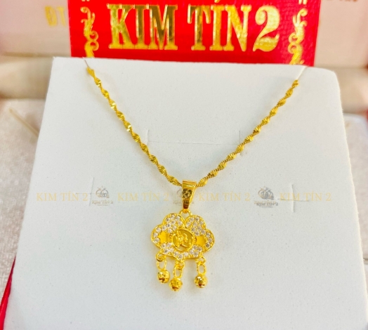 Mặt Dây Khóa Trường Mệnh 4 Phân 5