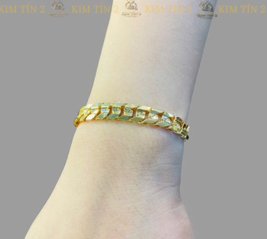 Lắc Khoen Lật 2 Chỉ 24