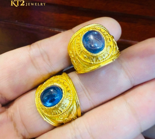 Nhẫn Nam Kiểu Mỹ Hột Xanh 