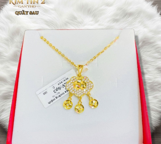 Combo Dây Kèm Mặt Khóa Trường Mệnh 