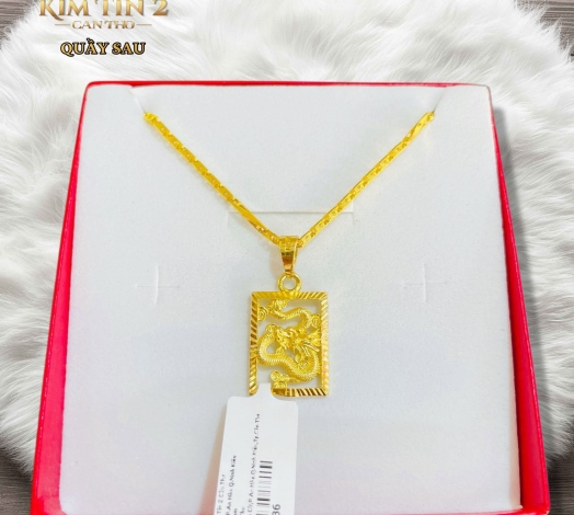 Dây Vuông Kèm Mặt Rồng 
