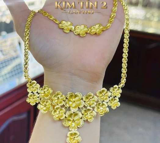 Dây Cưới Hoa Mai 3 Chỉ 