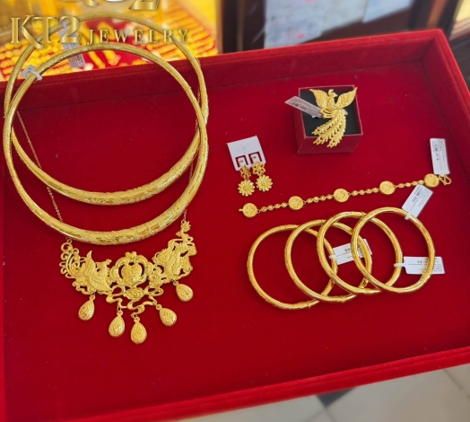 Bộ Cưới Long Phụng 1 Lượng 