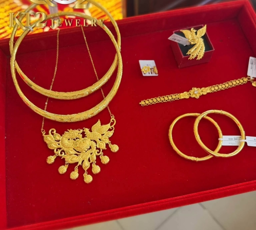 Bộ Cưới Long Phượng 1 Lượng 