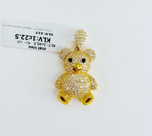 Mặt Gấu 1c22 vàng 610