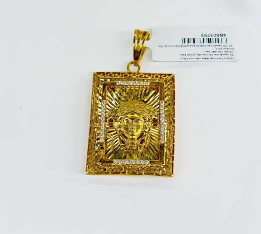 Mặt Dây Nam Vuông Ver Vàng 610