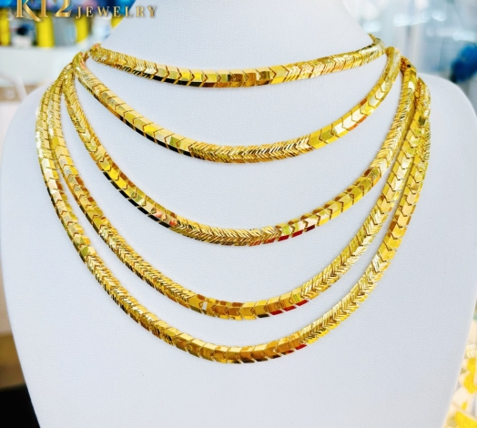 Dây Chuyền Mũi Tên 5 chỉ 5 Vàng 610