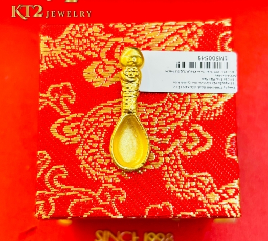 Thìa Vàng Muỗng Vàng 9999