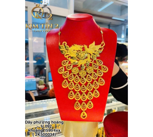 Dây Chuyền Cưới Phượng Hoàng 1 Lượng 09
