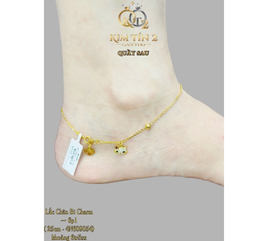 Lắc Chân Bi Charm Hello Kitty 6 Phân 1