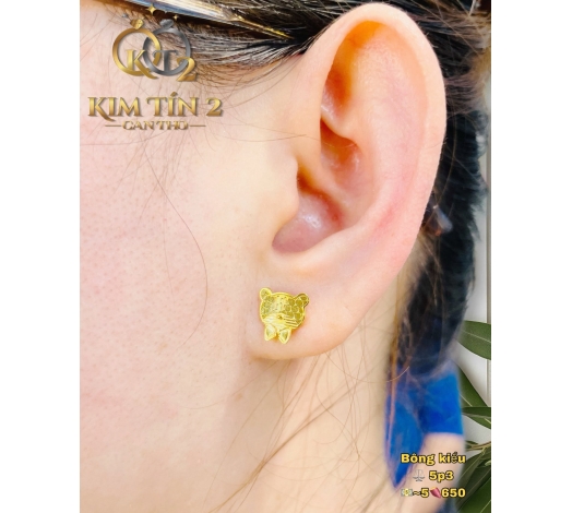 Bông Mặt Gấu Đích Đẩy 5 Phân 3