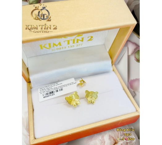 Bông Mặt Gấu Đích Đẩy 5 Phân 3