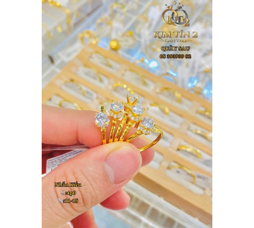 Nhẫn Hột Trơn 4 Phân