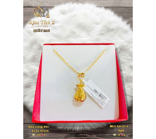Combo Dây Cong Khế Kèm Mặt Túi Tiền 