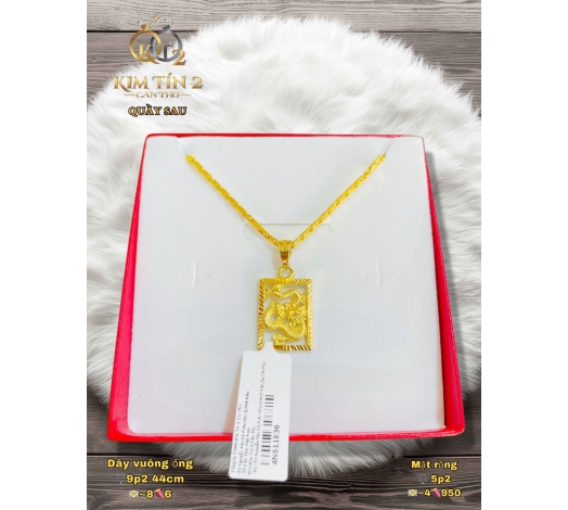 Dây Vuông Kèm Mặt Rồng 