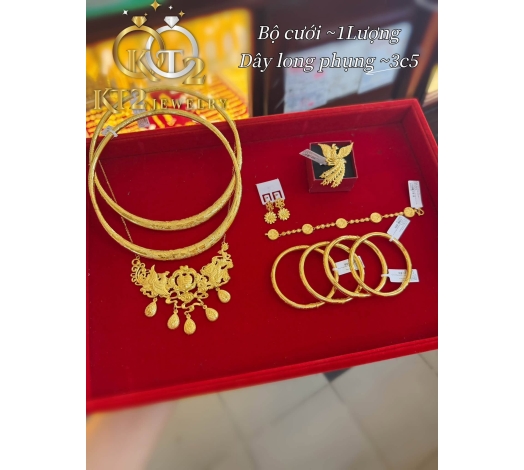 Bộ Cưới Long Phụng 1 Lượng 