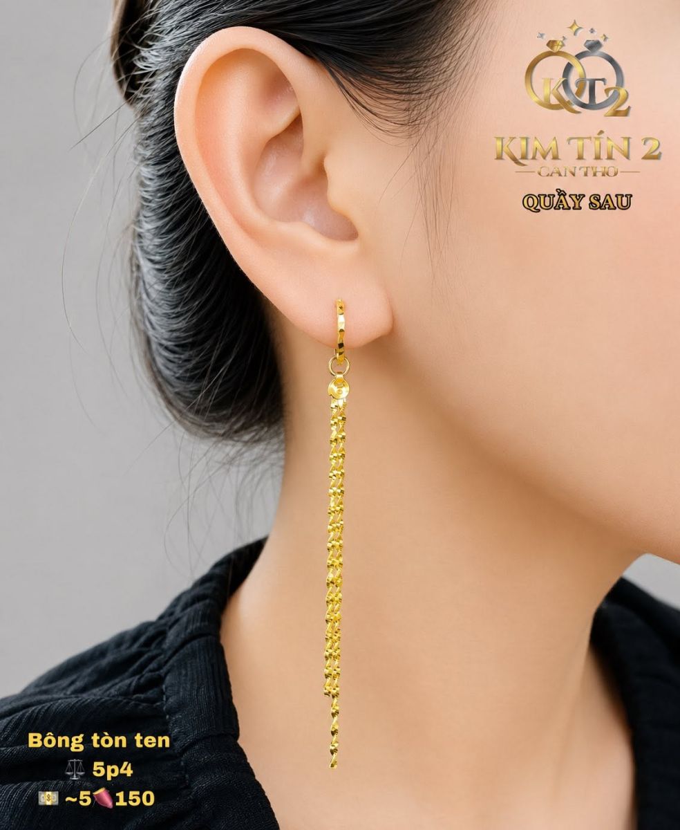 Bông Tòn Ten Dây Xoắn - 5P4